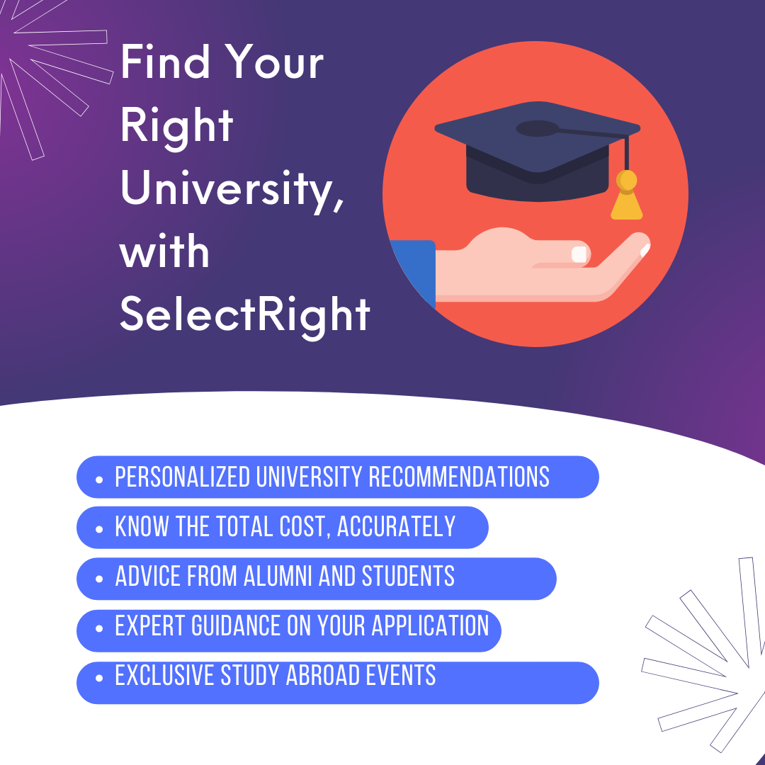 Select the right university 