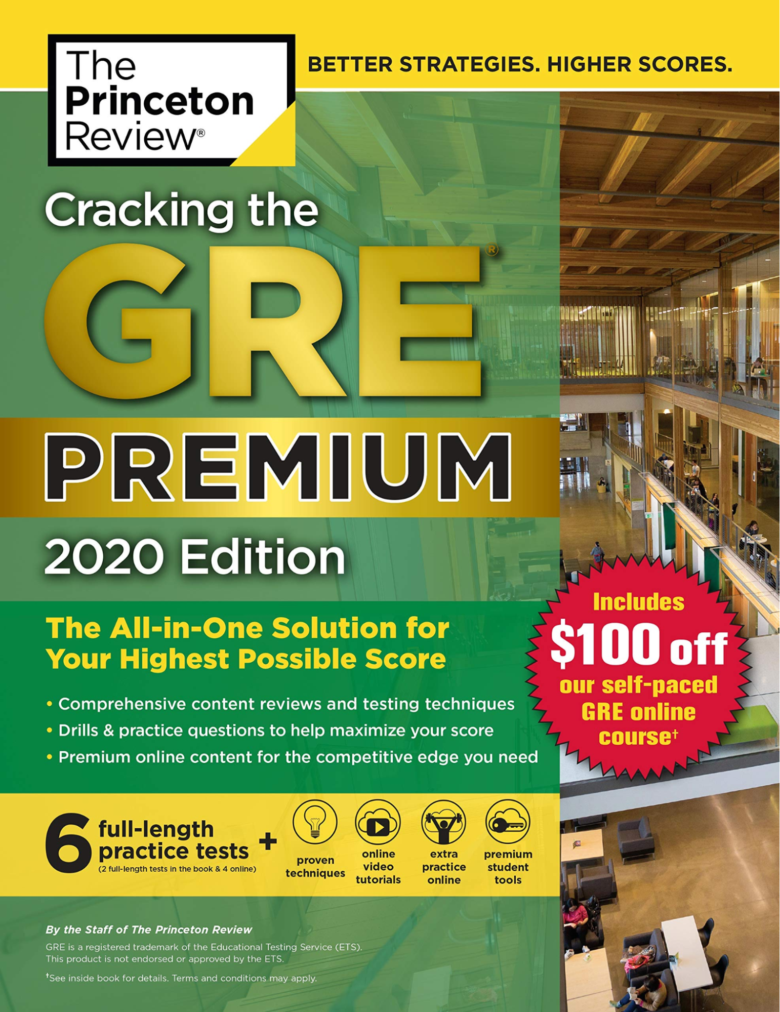The Princeton Review Cracking the GRE Premium