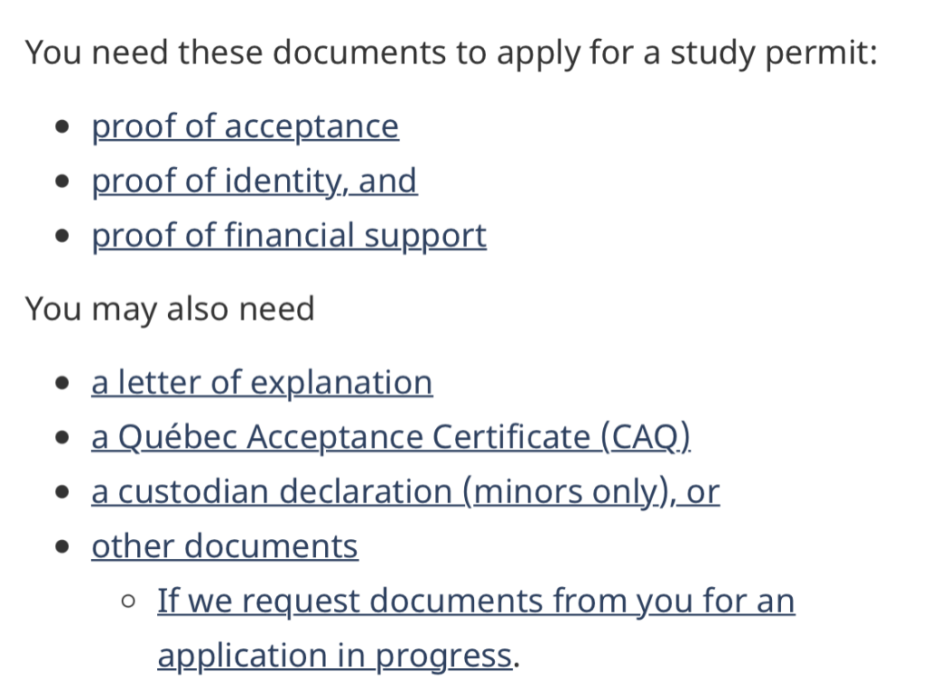 ielts score for Canada