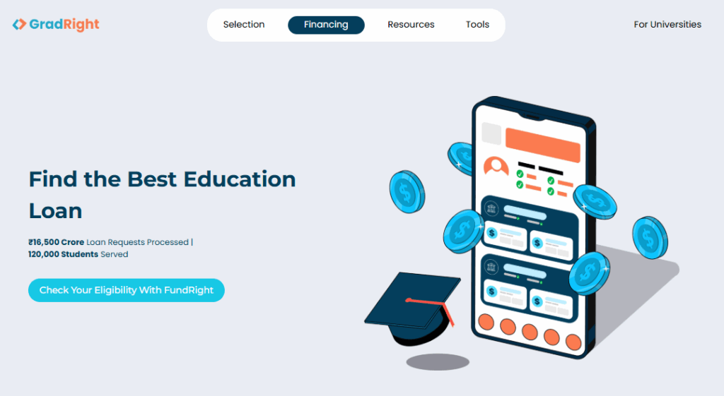 GradRight’s Financial Tools with Traditional Bank