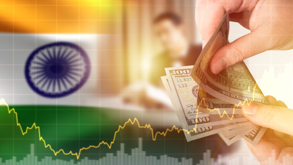Business,In,India.,Trading,On,Indian,Stock,Exchange.,Money,In