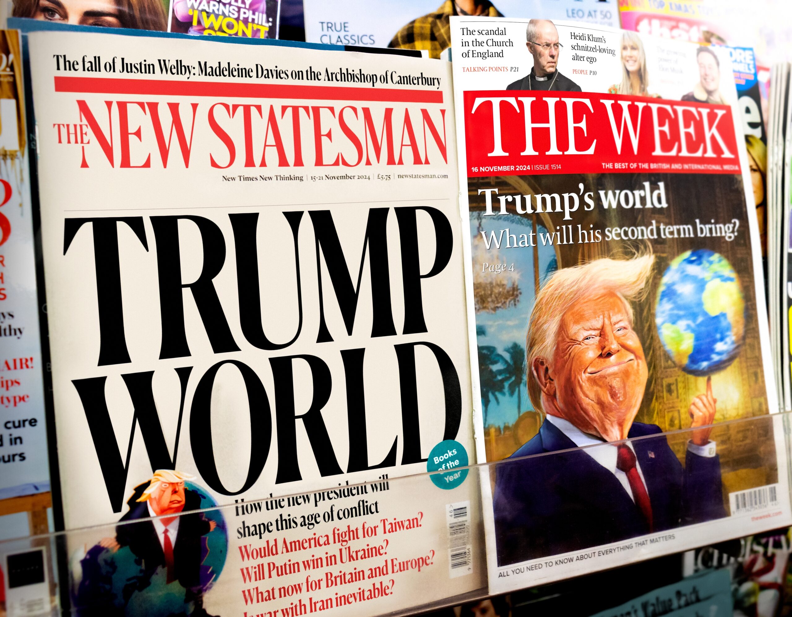 London,uk-november,16,2024:,Donald,Trump,News,Headlines,-,Latest,Magazines,Covering