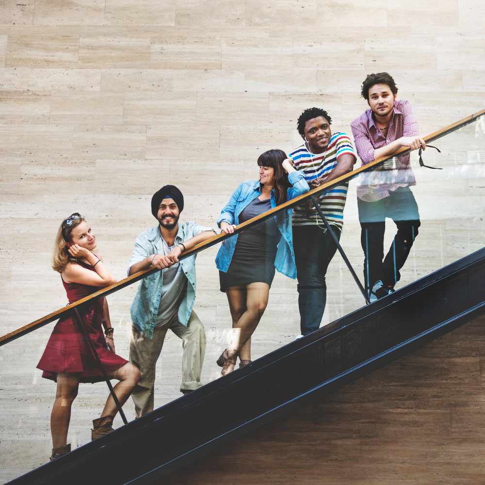Students studying abroad gaining global experience that improves career outcomes