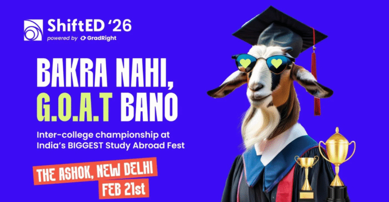 Study abroad aspirants participating in the GOAT Championship 2026 by GradRight