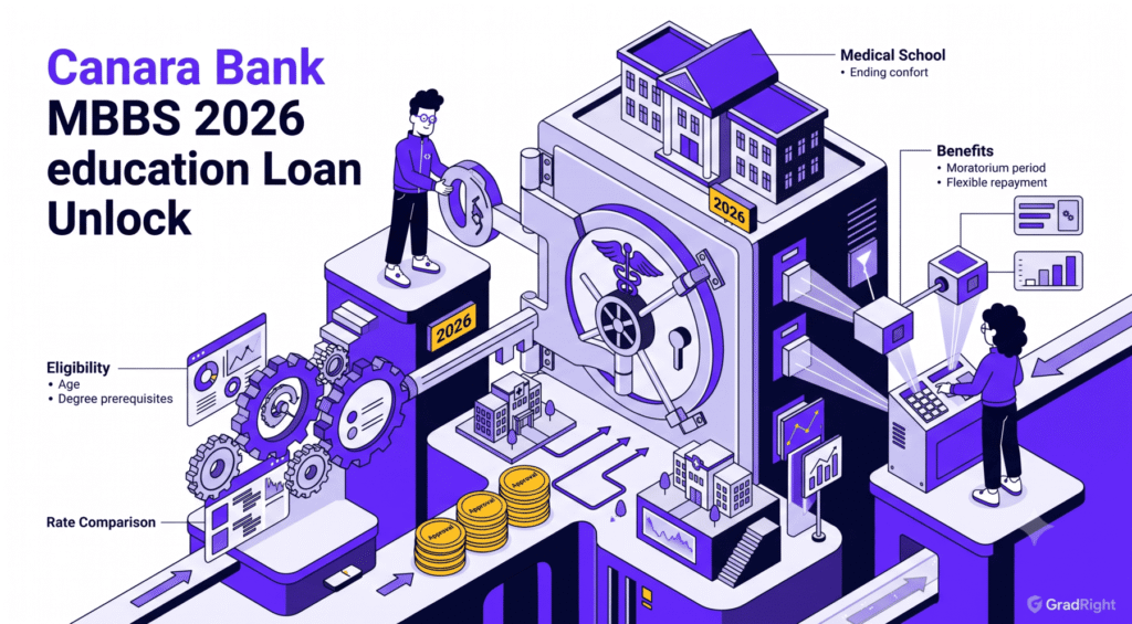 Canara Bank Education Loan for MBBS 2026 Rates, Eligibility & Benefits