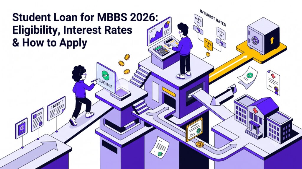 Student Loan for MBBS 2026: Eligibility, Interest Rates & How to Apply