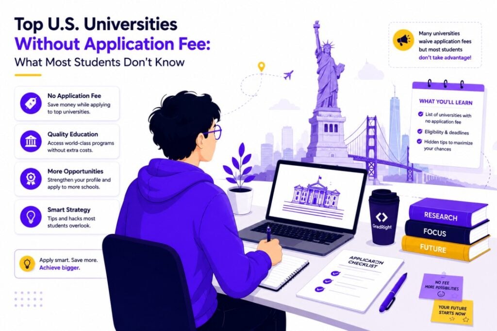 Universities in the USA Without Application Fee