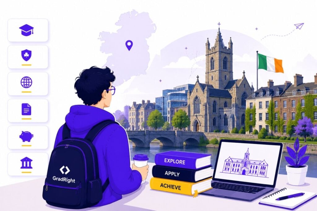 ireland universities without application fee