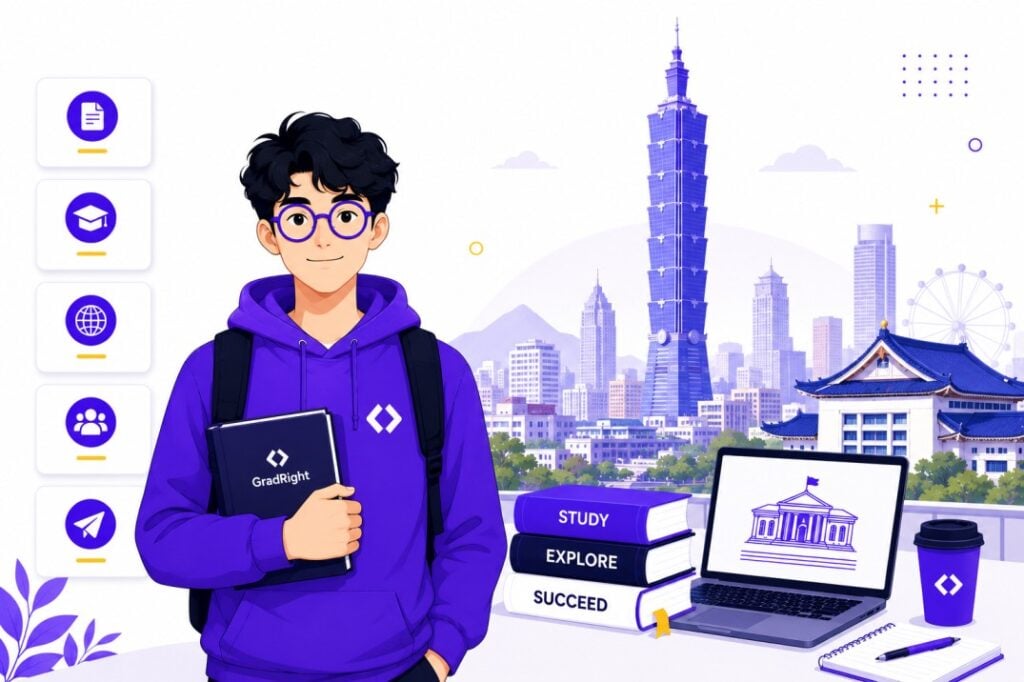 universities in Taiwan without application fee