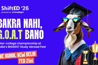 Study abroad aspirants participating in the GOAT Championship 2026 by GradRight